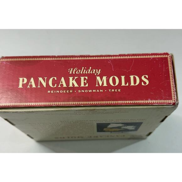 Williams-Sonoma Holiday Snowflake Pancake Molds Non-Stick - 3 Designs - Picture 2 of 5